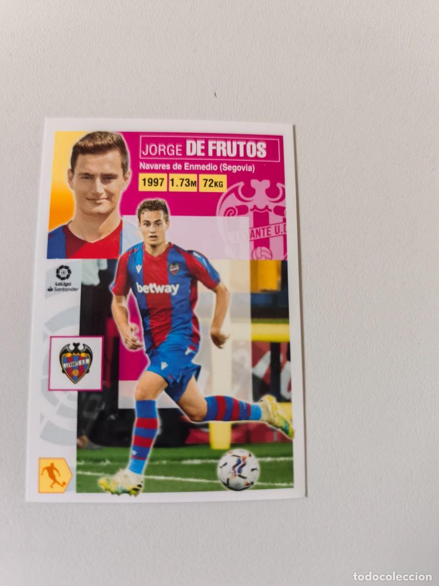 Cromos de f&uacute;tbol: LIGA ESTE 2020 2021 20 21 PANINI JORGE DE FRUTOS 15 LEVANTE ALBMESTE1