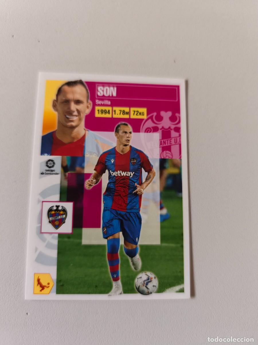 Cromos de f&uacute;tbol: LIGA ESTE 2020 2021 20 21 PANINI SON 4 BIS LEVANTE ALBMESTE1