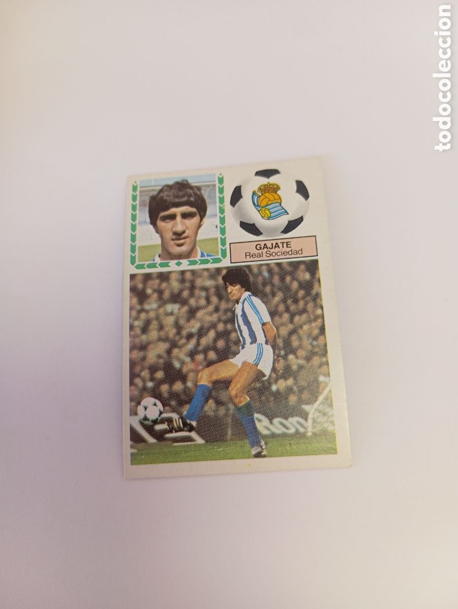 Cromos de f&uacute;tbol: GAJATE Real Sociedad Liga Este 1983 1984 NUEVO 83 84 SIN PEGAR
