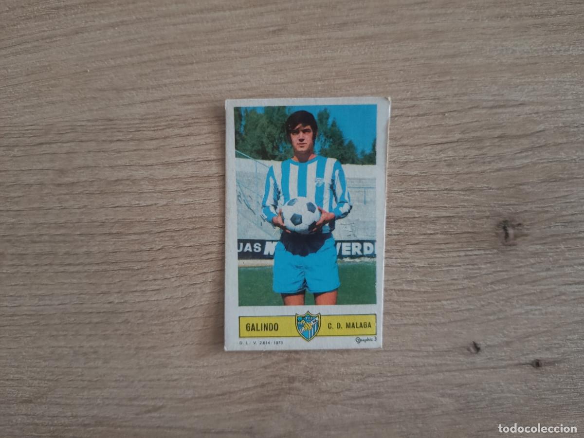 Cromos de Futebol: CROMO DE FUTBOL LIGA ESTE GALINDO MALAGA DESPEGADO 73 74 1973 1974 D626