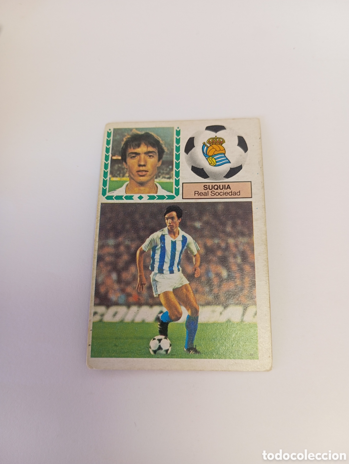 Cromos de Futebol: SUQUIA Real Sociedad Liga Este 1983 1984 NUEVO 83 84 SIN PEGAR