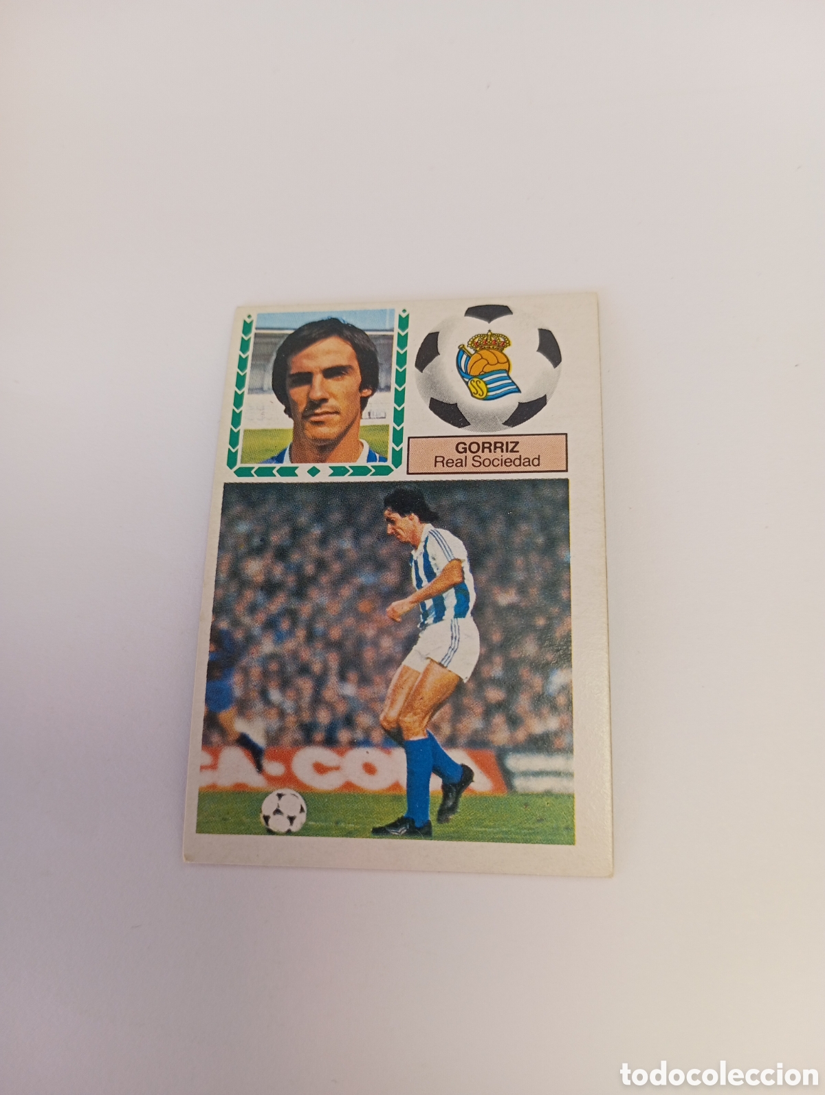 Cromos de Futebol: GORRIZ Real Sociedad Liga Este 1983 1984 NUEVO 83 84 SIN PEGAR