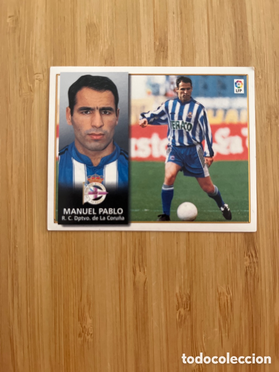 Football Stickers: MANUEL PABLO DEPORTIVO FICHAJE 11 EDICIONES ESTE 98 99 1998 1999 SIN PEGAR FUTBOL UNIFICO ENVIOS