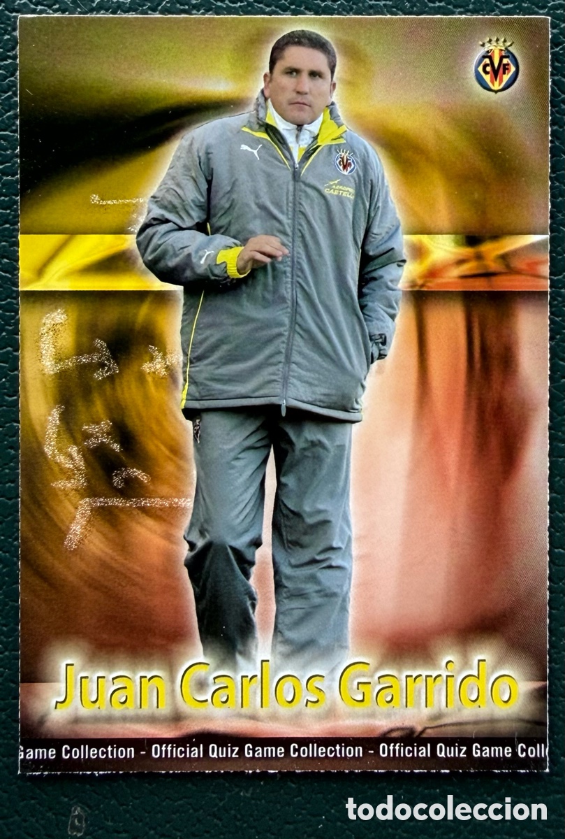 Cartes &agrave; collectionner de Football: 1155 JUAN CARLOS GARRIDO VILLARREAL CF B FICHAS ALBUM MUNDICROMO 2009 2010 09 10
