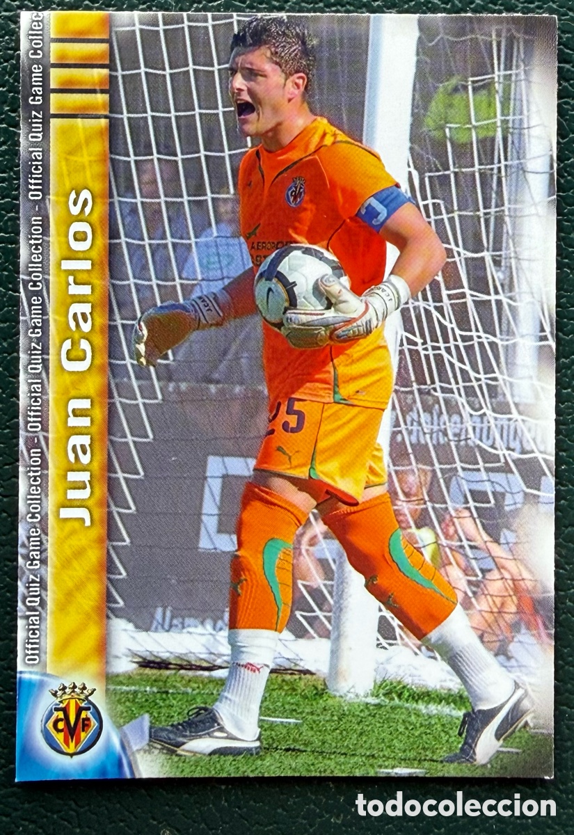 Cartes &agrave; collectionner de Football: 1156 JUAN CARLOS VILLARREAL CF B FICHAS ALBUM MUNDICROMO 2009 2010 09 10