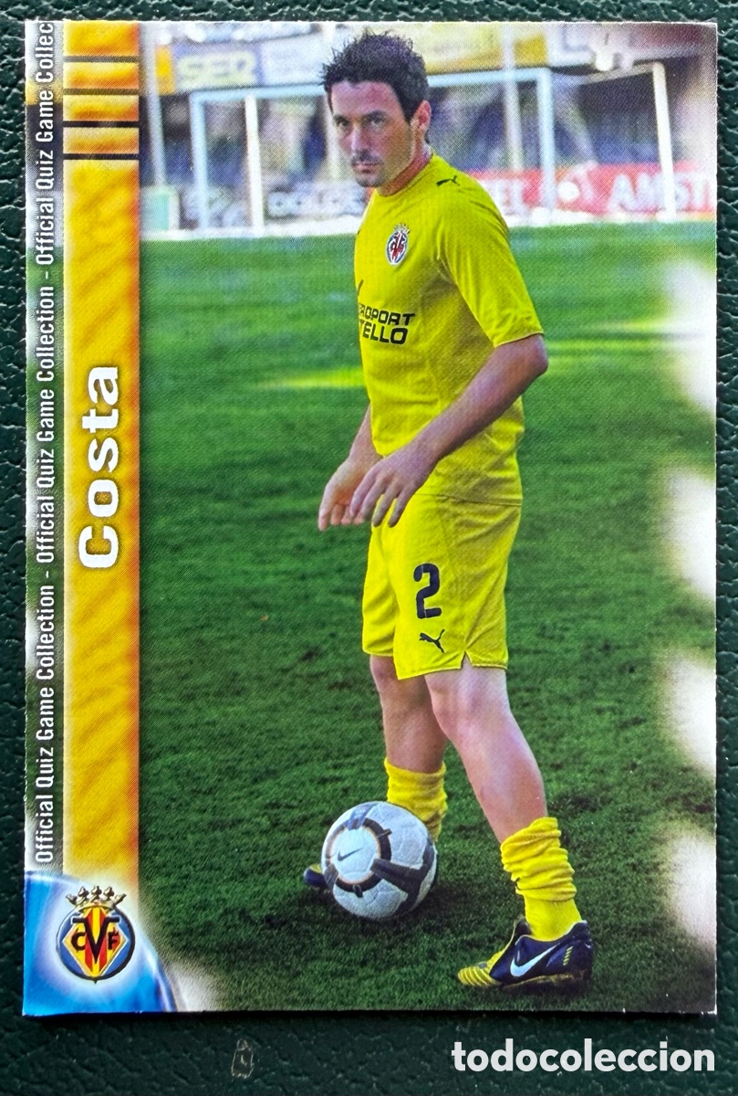 Cartes &agrave; collectionner de Football: 1157 COSTA VILLARREAL CF B FICHAS ALBUM MUNDICROMO 2009 2010 09 10