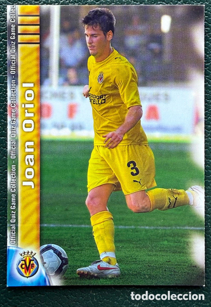 Cartes &agrave; collectionner de Football: 1158 JOAN ORIOL VILLARREAL CF B FICHAS ALBUM MUNDICROMO 2009 2010 09 10