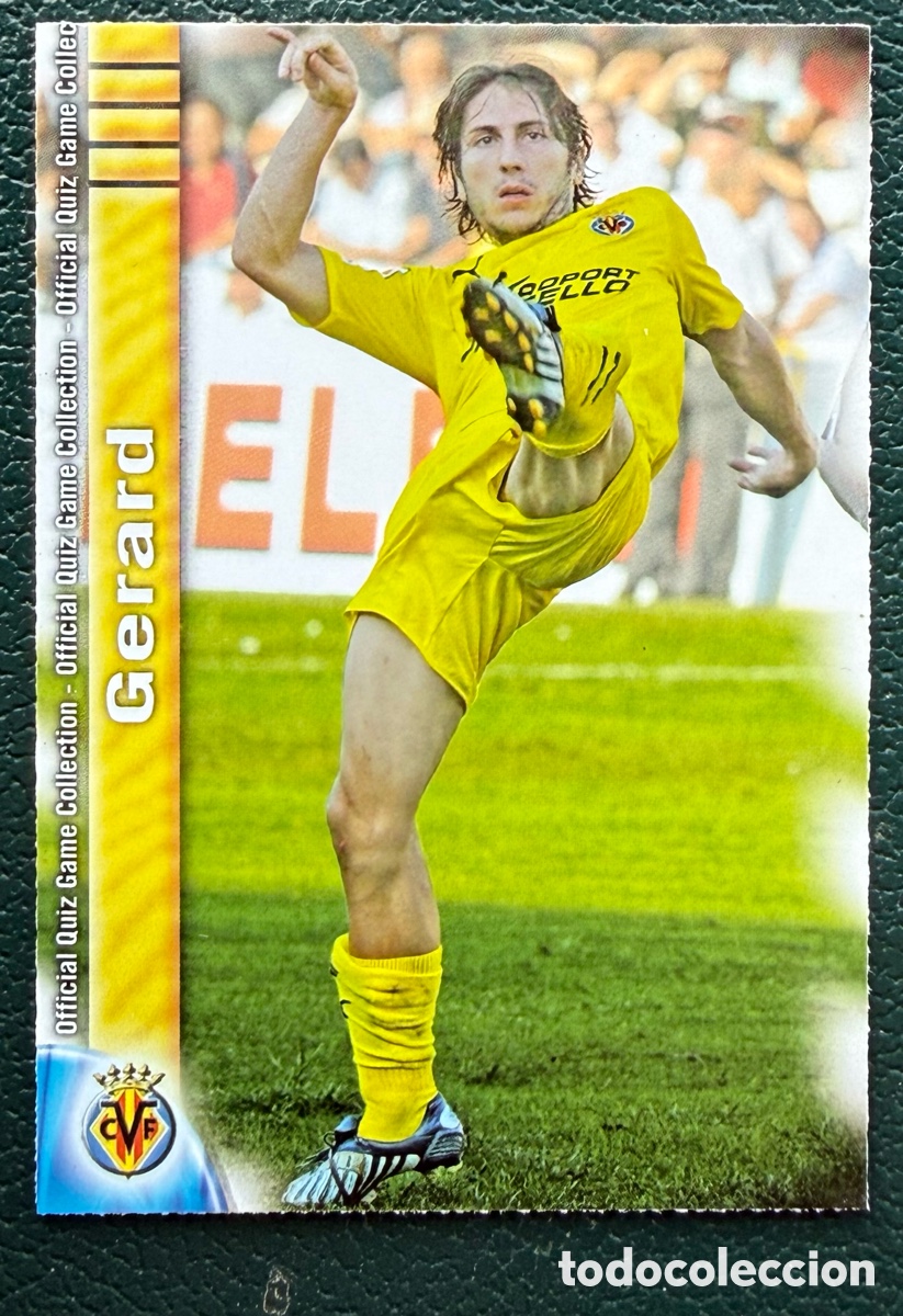 Cromos de f&uacute;tbol: 1165 GERARD VILLARREAL CF B FICHAS ALBUM MUNDICROMO 2009 2010 09 10
