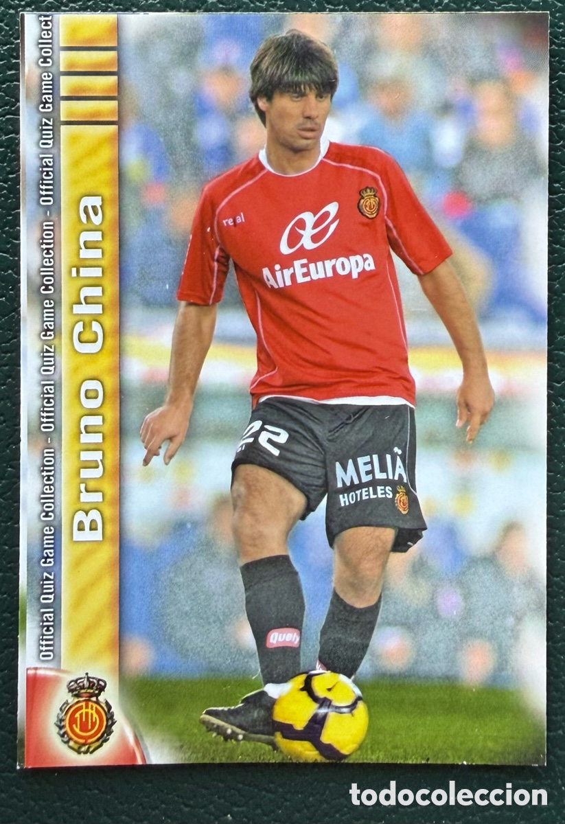 Cromos de Futebol: 1192 BRUNO CHINA RCD MALLORCA FICHAS ALBUM MUNDICROMO 2009 2010 09 10