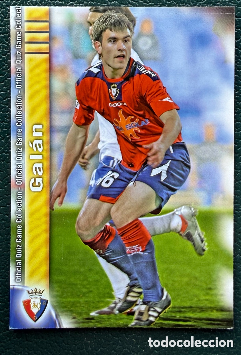 Cromos de Futebol: 1199 GALAN CA OSASUNA FICHAS ALBUM MUNDICROMO 2009 2010 09 10