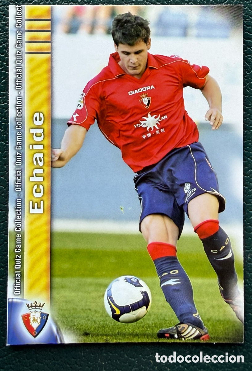 Cromos de Futebol: 1200 ECHAIDE CA OSASUNA FICHAS ALBUM MUNDICROMO 2009 2010 09 10