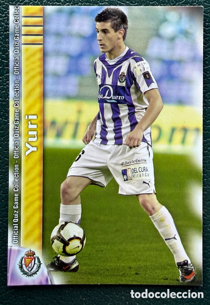 Cromos de Futebol: 1204 YURI REAL VALLADOLID FICHAS ALBUM MUNDICROMO 2009 2010 09 10