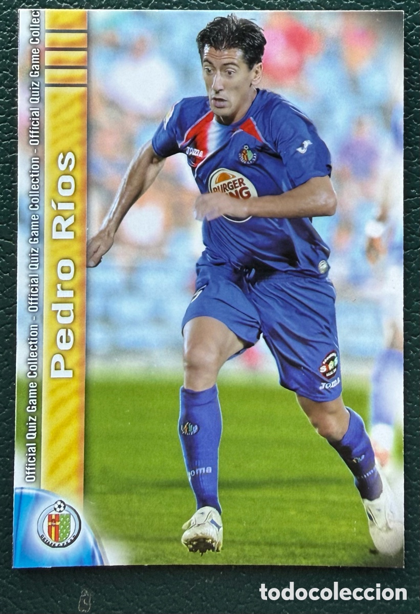 Cromos de Futebol: 1208 PEDRO RIOS GETAFE CF FICHAS ALBUM MUNDICROMO 2009 2010 09 10