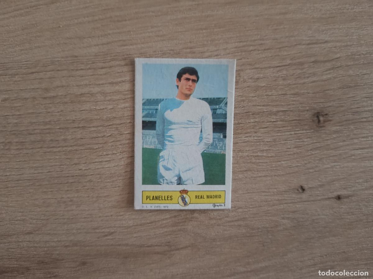 Cromos de f&uacute;tbol: CROMO DE FUTBOL LIGA ESTE PLANELLES REAL MADRID DESPEGADO 73 74 1973 1974 D626