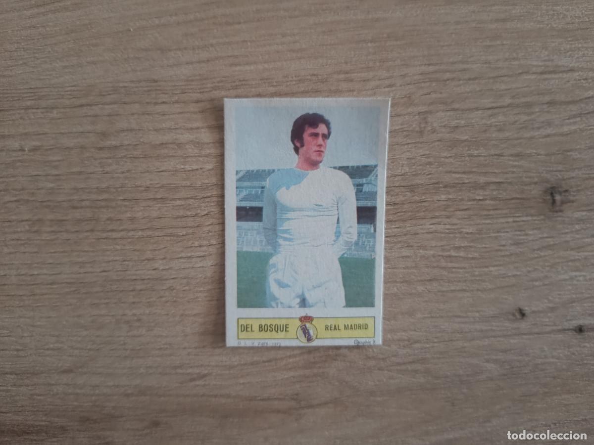 Cromos de f&uacute;tbol: CROMO DE FUTBOL LIGA ESTE DEL BOSQUE REAL MADRID DESPEGADO 73 74 1973 1974 D626
