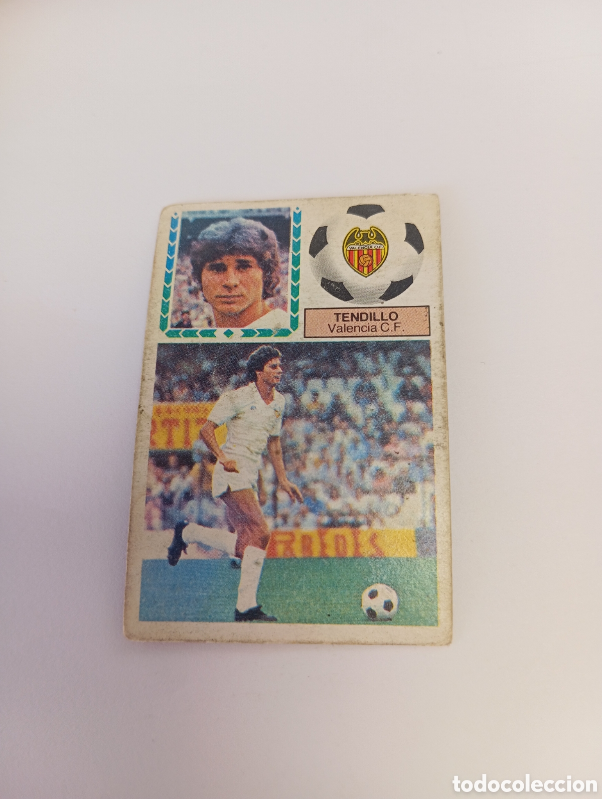 Cromos de f&uacute;tbol: TENDILLO Valencia Liga Este 1983 1984 NUEVO 83 84 SIN PEGAR