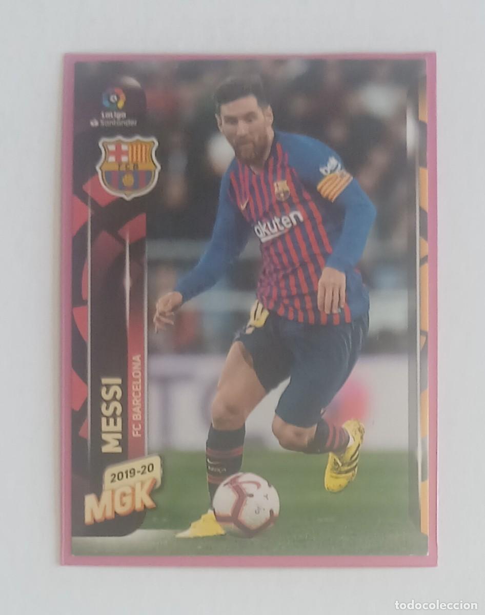 Cromos de f&uacute;tbol: CROMO n&ordm; 70 MESSI BARCELONA MEGACRACKS 2019-2020 DE PANINI. Nuevo.