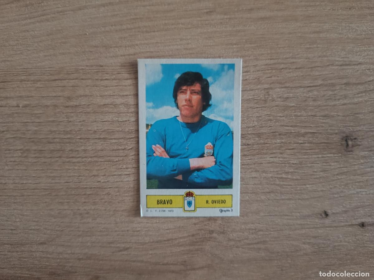 Cromos de f&uacute;tbol: CROMO DE FUTBOL LIGA ESTE BRAVO OVIEDO DESPEGADO 73 74 1973 1974 D626
