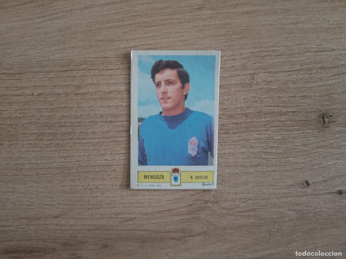 Cromos de f&uacute;tbol: CROMO DE FUTBOL LIGA ESTE MENDOZA OVIEDO DESPEGADO 73 74 1973 1974 D626