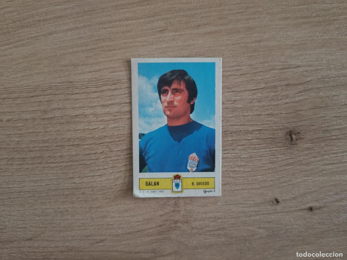 Cromos de f&uacute;tbol: CROMO DE FUTBOL LIGA ESTE GALAN OVIEDO DESPEGADO 73 74 1973 1974 D626