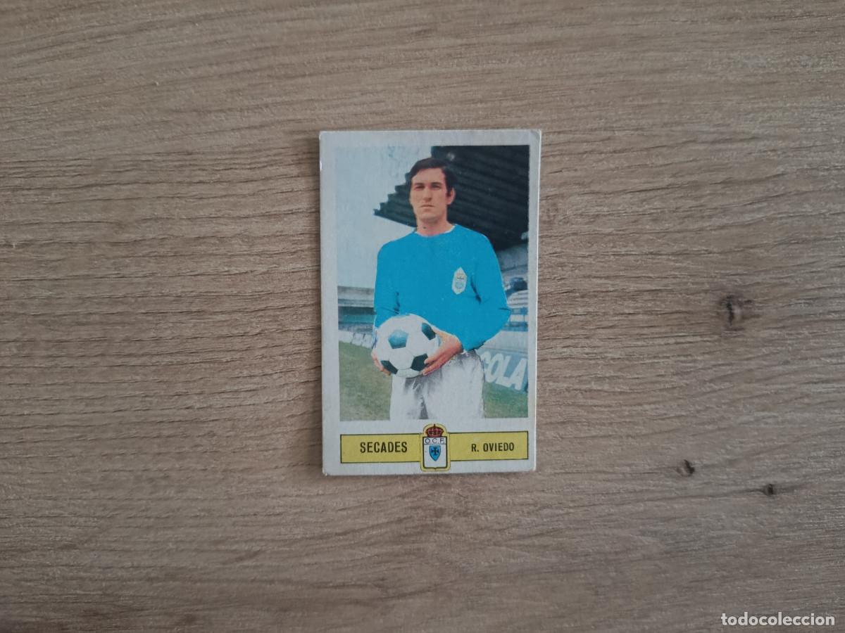 Cromos de f&uacute;tbol: CROMO DE FUTBOL LIGA ESTE SECADES OVIEDO DESPEGADO 73 74 1973 1974 D626