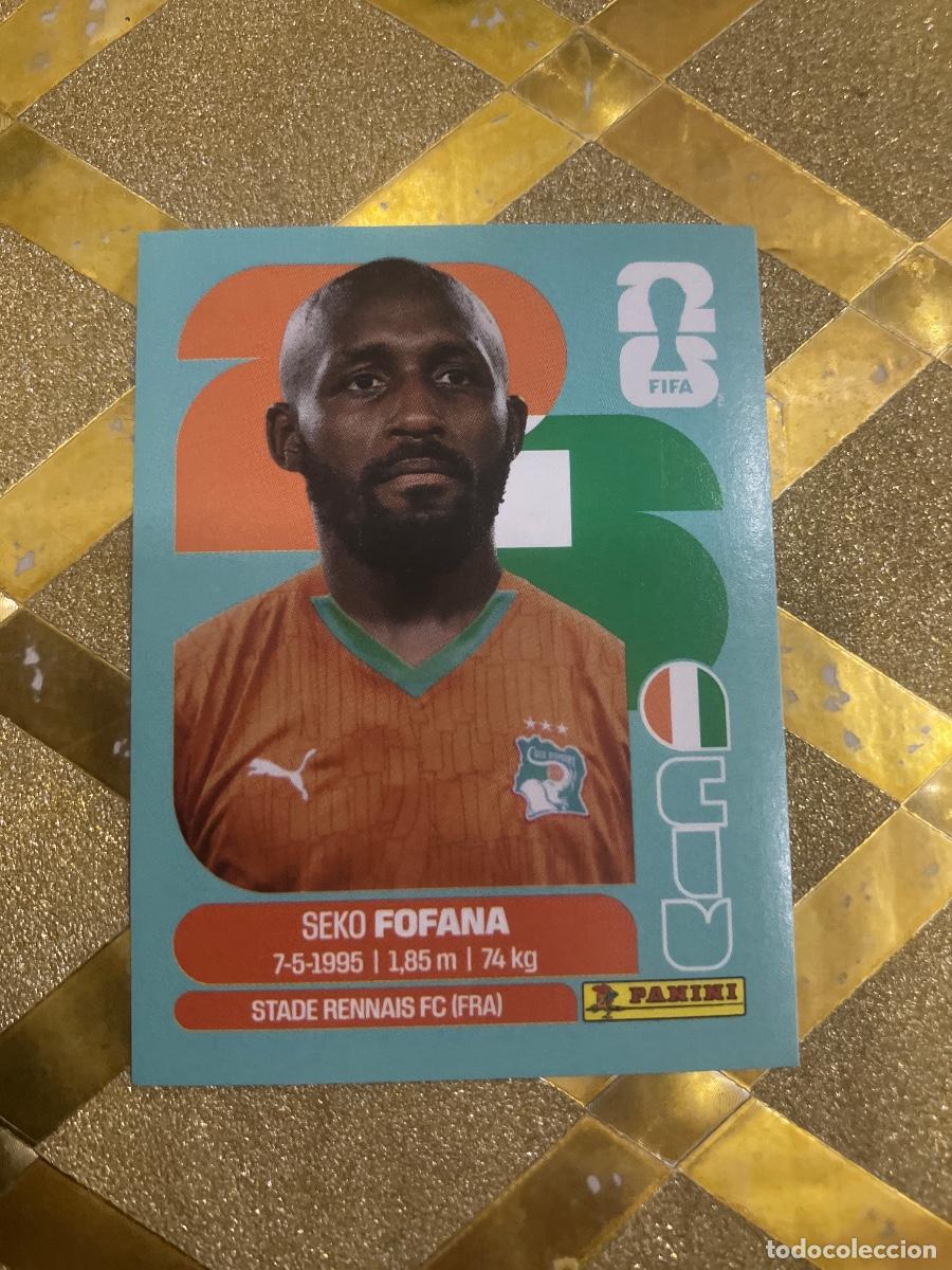 Cromos de f&uacute;tbol: CROMO DE F&Uacute;TBOL CIV 11 SEKO FOFANA COSTA DE MARFIL MUNDIAL 2026 MEXICO-EEUU-CANADA PANINI !