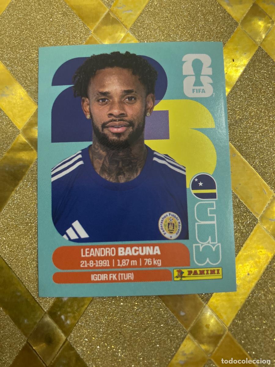 Cromos de f&uacute;tbol: CROMO DE F&Uacute;TBOL NUMERO CUW 12 LEANDRO BACUNA CURAZAO MUNDIAL 2026 MEXICO-EEUU-CANADA PANINI !