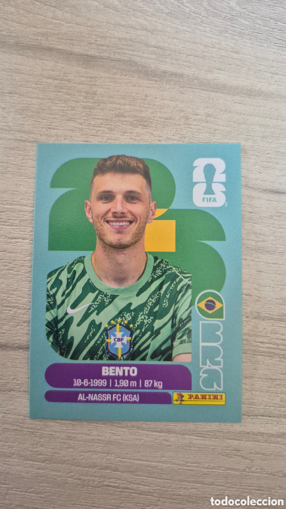 Cromos de f&uacute;tbol: BRA3 Bento FIFA World Cup 2026