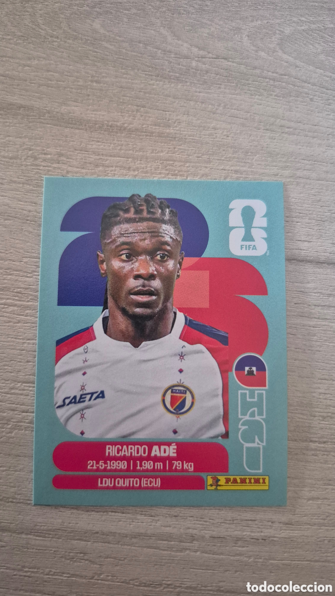 Cromos de f&uacute;tbol: HAI6 Ade FIFA World Cup 2026
