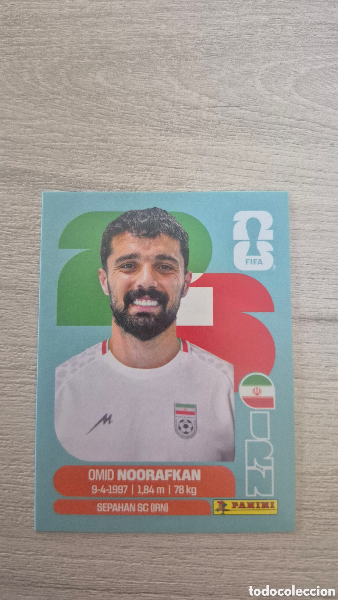 Cromos de f&uacute;tbol: IRN14 Noorafkan FIFA World Cup 2026