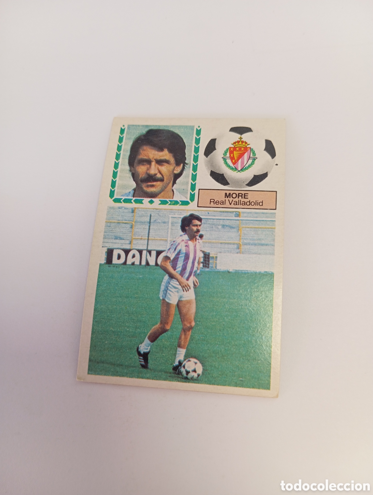 Fu&szlig;ball-Sticker: MORE Valladolid Liga Este 1983 1984 NUEVO 83 84 SIN PEGAR