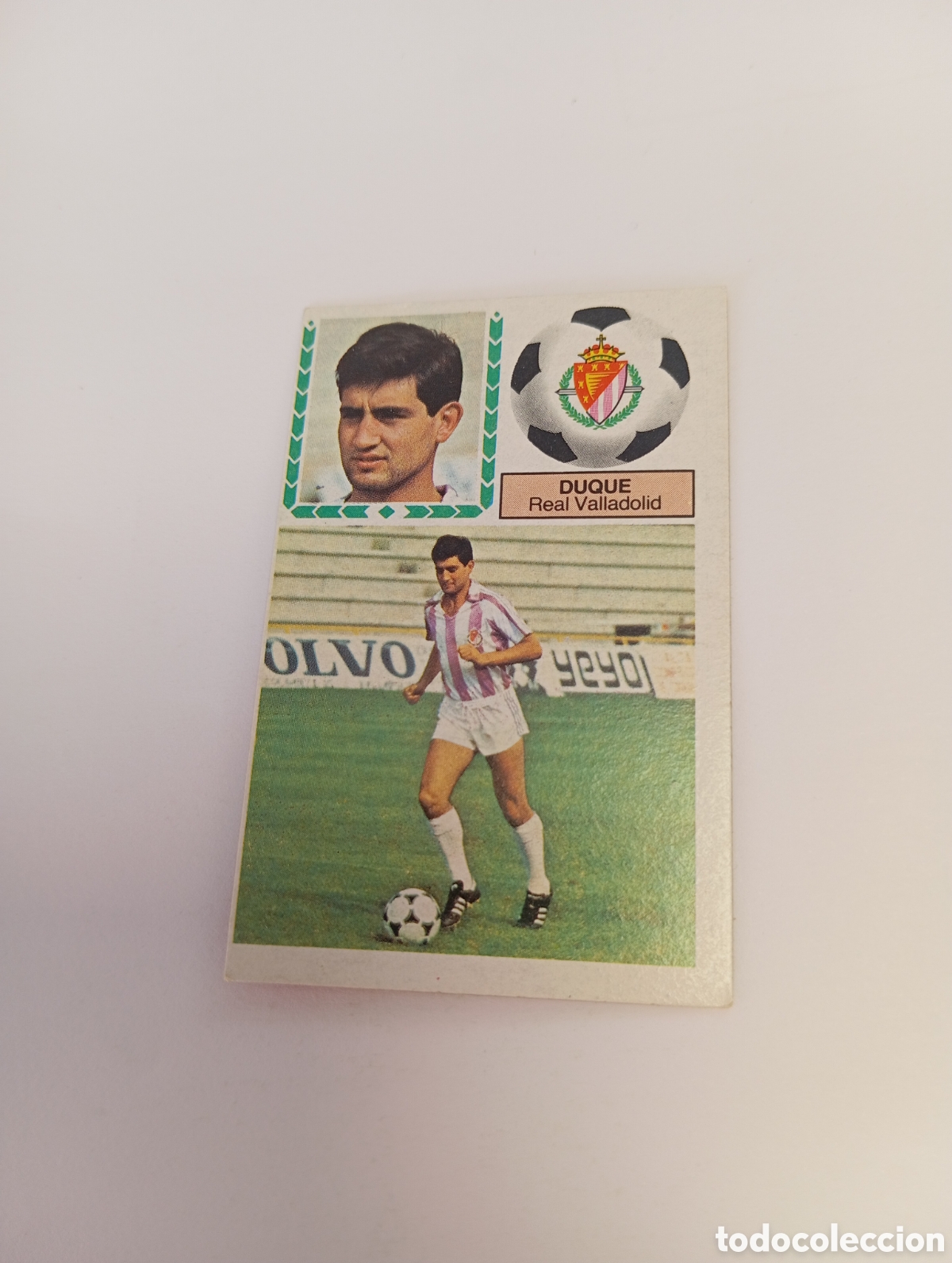 Cromos de f&uacute;tbol: DUQUE COLOCA Valladolid Liga Este 1983 1984 NUEVO 83 84 SIN PEGAR