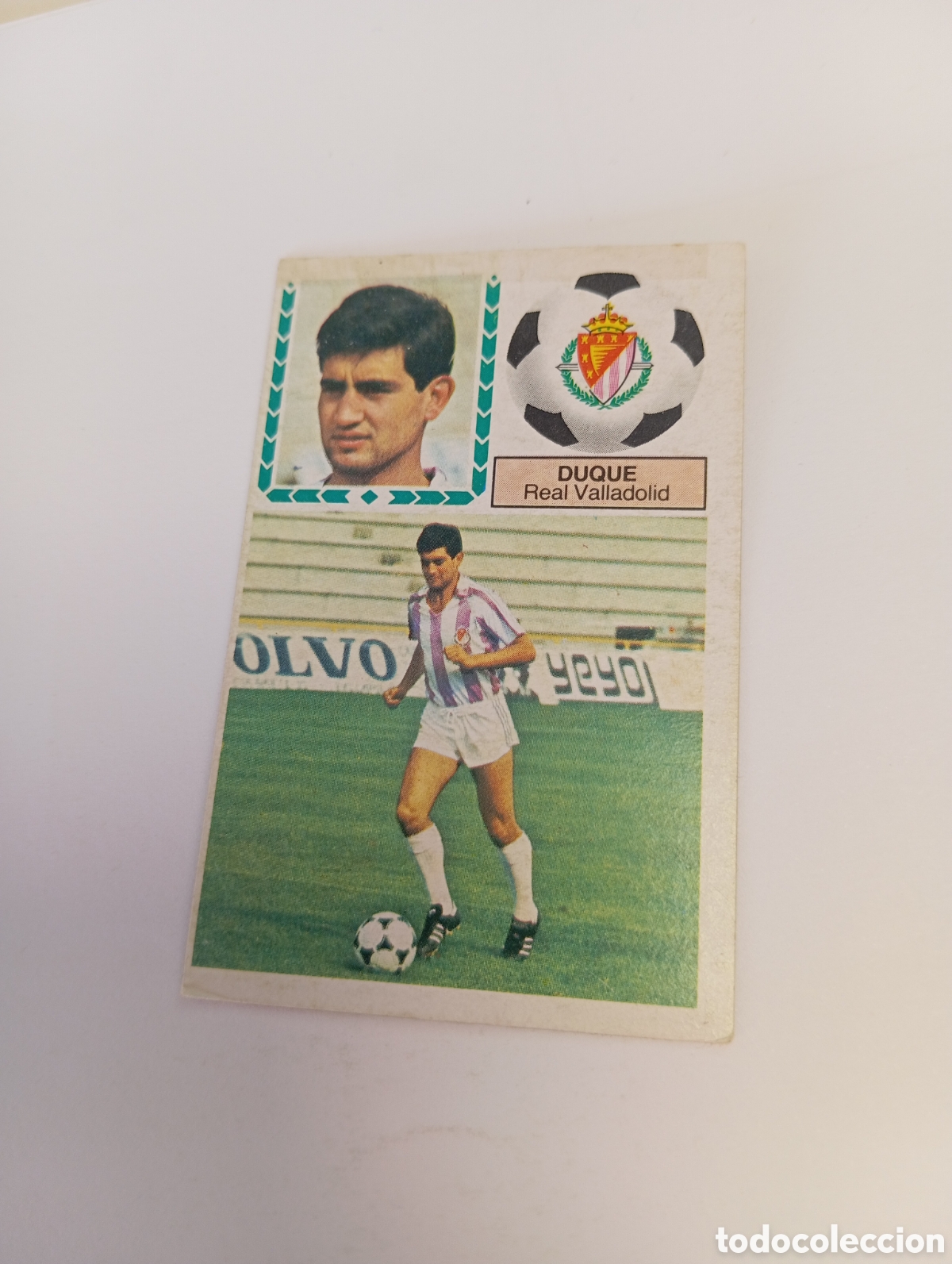 Cromos de f&uacute;tbol: DUQUE COLOCA Valladolid Liga Este 1983 1984 NUEVO 83 84 SIN PEGAR