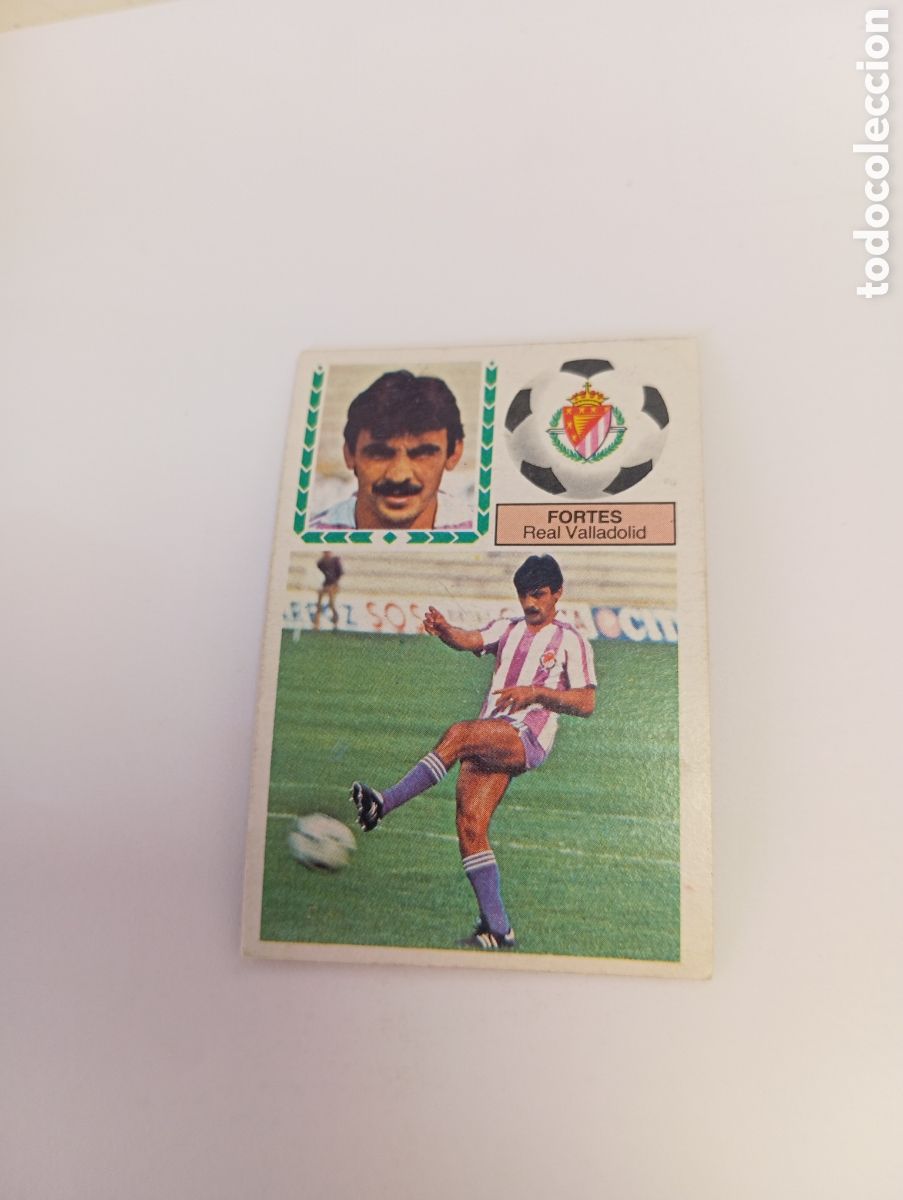Cromos de f&uacute;tbol: FORTES Valladolid Liga Este 1983 1984 NUEVO 83 84 SIN PEGAR