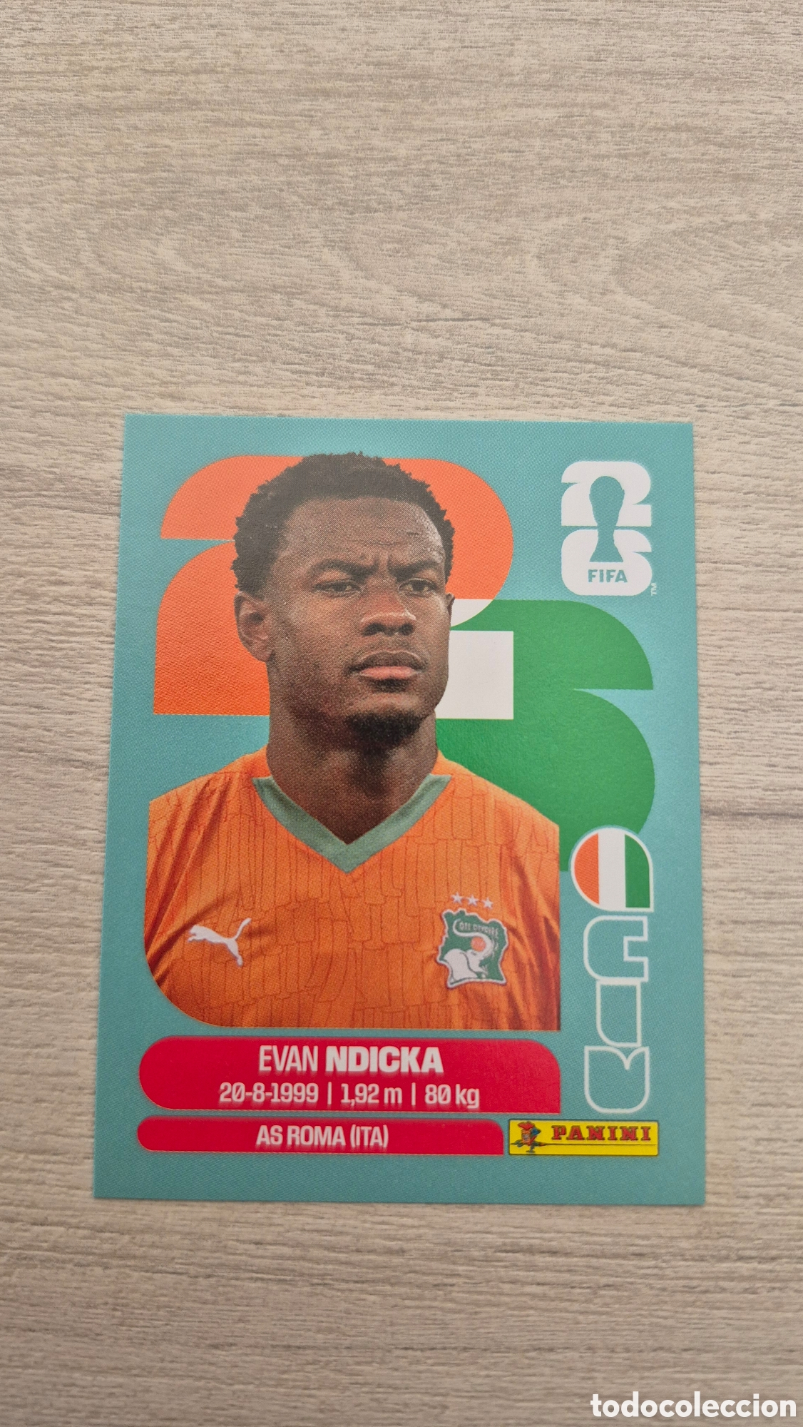 Cromos de f&uacute;tbol: CIV6 Ndicka FIFA World Cup 2026