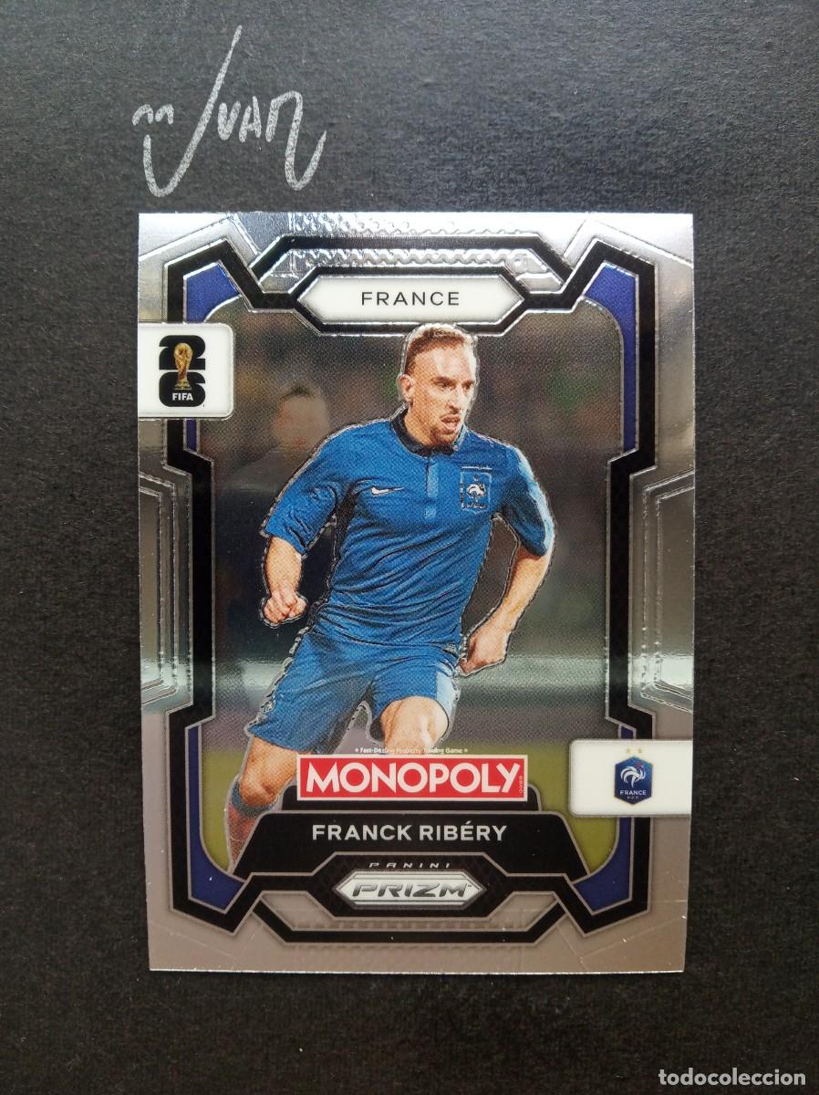 Cromos de f&uacute;tbol: N&ordm; 8 RIBERY FRANCIA BAYER MUNICH FIORENTINA ⚽ PANINI &reg; MONOPOLY PRIZM FIFA WORLD CUP 2026 26 NUEVO