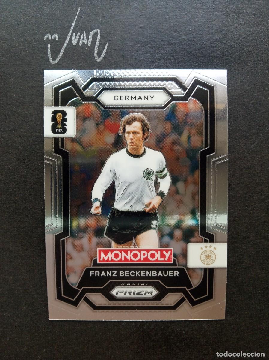 Football Stickers: N&ordm; 60 BECKENBAUER ALEMANIA BAYER MUNICH ⚽ PANINI &reg; MONOPOLY PRIZM FIFA WORLD CUP 2026 26 NUEVO