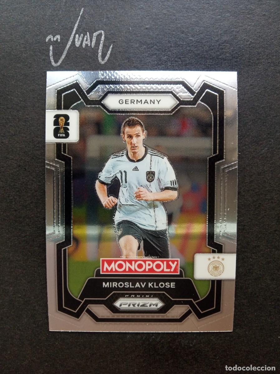 Football Stickers: N&ordm; 62 MIROSLAV KLOSE ALEMANIA BAYER MUNICH ⚽ PANINI &reg; MONOPOLY PRIZM FIFA WORLD CUP 2026 26 NUEVO