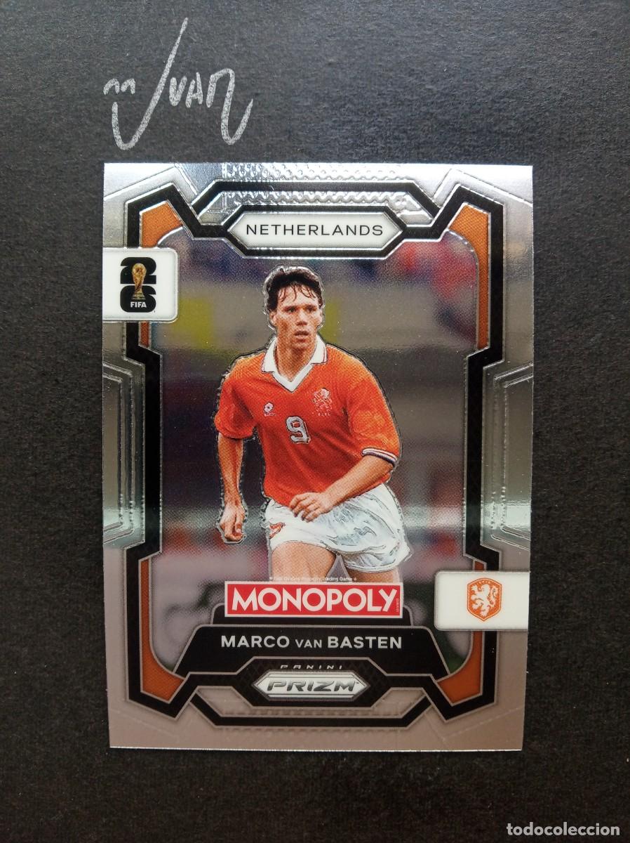 Cartes &agrave; collectionner de Football: N&ordm; 73 MARCO VAN BASTEN NETHERLANDS AC MILAN ⚽ PANINI &reg; MONOPOLY PRIZM FIFA WORLD CUP 2026 26 NUEVO