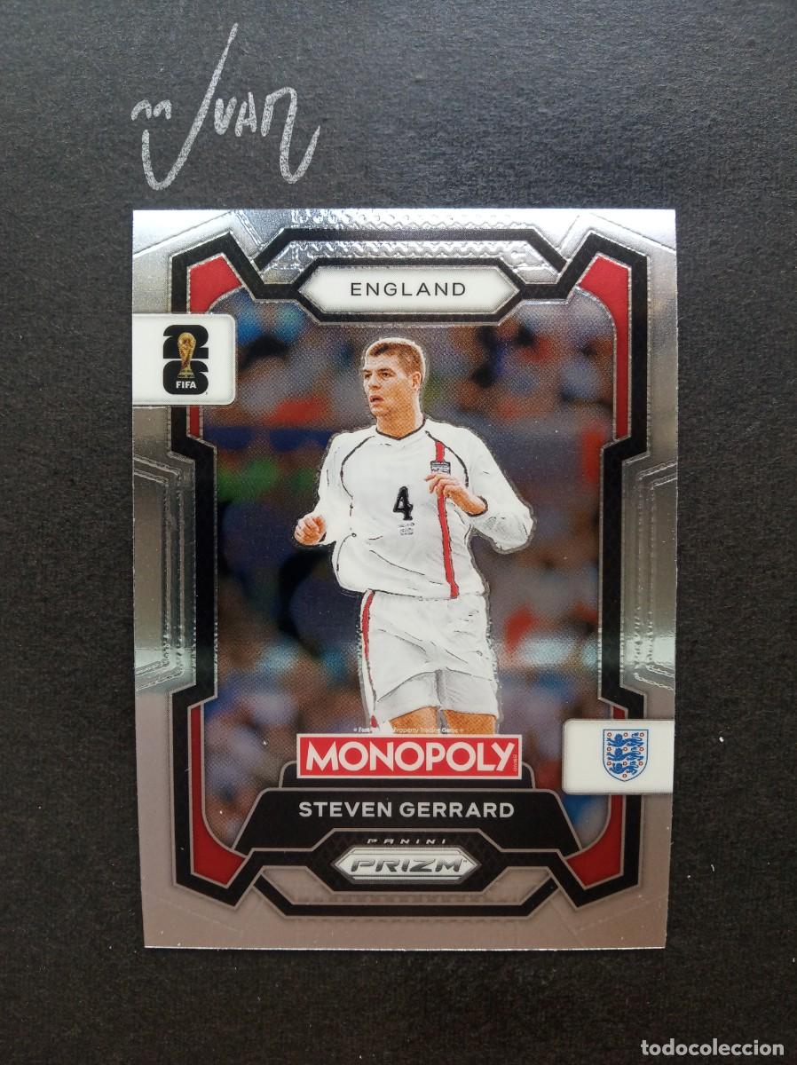 Cromos de Futebol: N&ordm; 23 GERRARD INGLATERRA LIVERPOOL MUNDIAL ⚽ PANINI &reg; MONOPOLY PRIZM FIFA WORLD CUP 2026 NUEVO