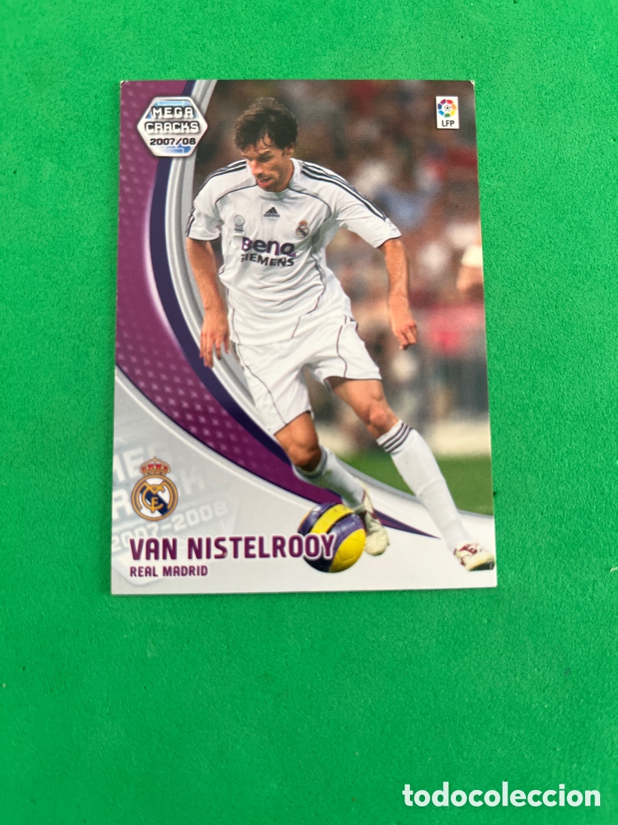 Cromos de f&uacute;tbol: VAN NISTELROOY 180 REAL MADRID MEGACRACKS PANINI 2007 2008 07 08 CARD UNIFICO ENVIOS CROMO FUTBOL
