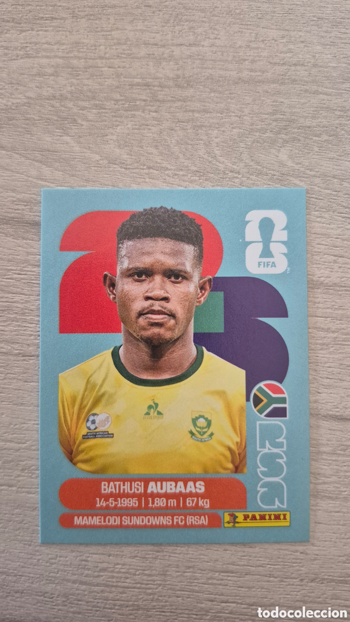 Cromos de f&uacute;tbol: RSA14 Aubaas FIFA World Cup 2026