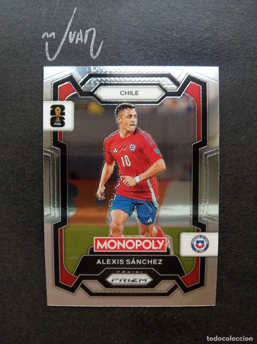 Cromos de f&uacute;tbol: N&ordm; 85 ALEXIS SANCHEZ CHILE BARCELONA SEVILLA ⚽ PANINI &reg; MONOPOLY PRIZM FIFA WORLD CUP 2026 26 NUEVO