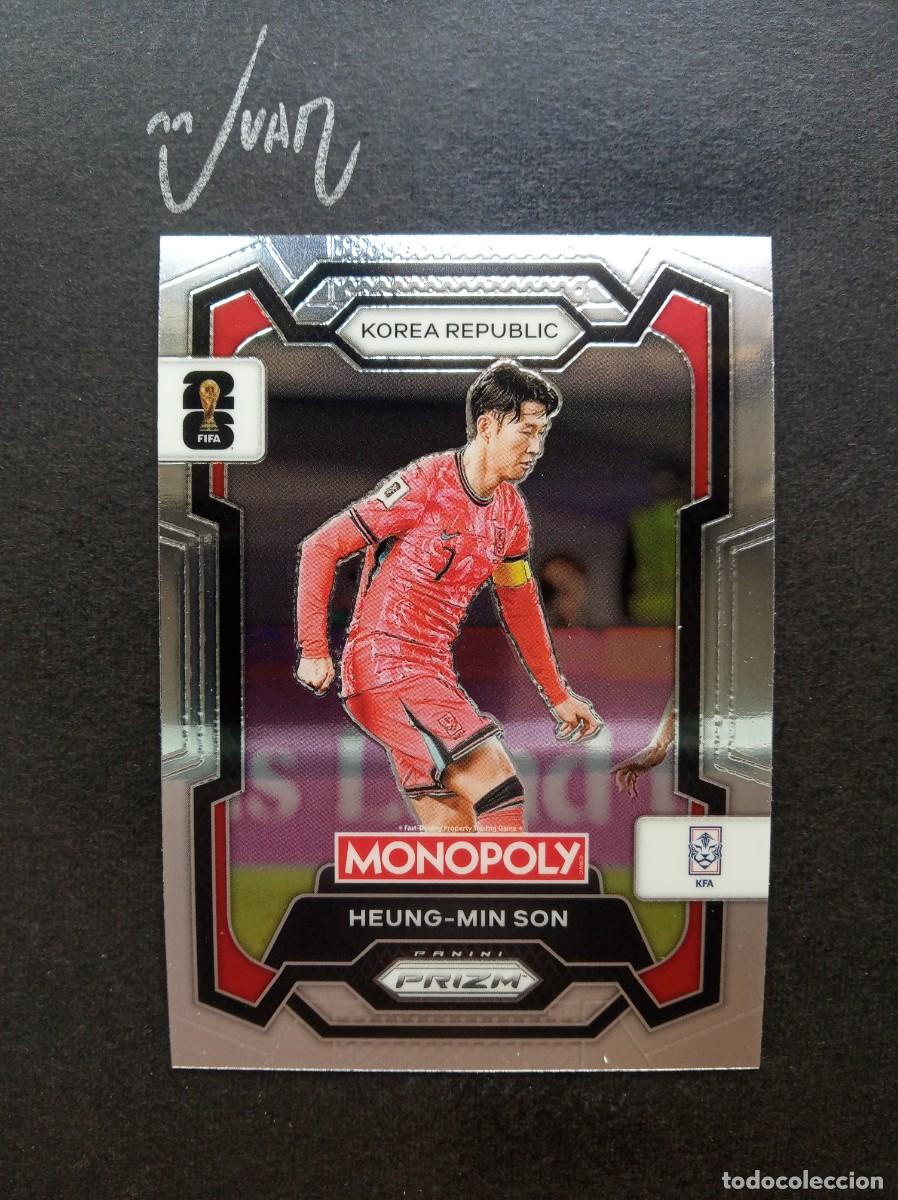 Cromos de f&uacute;tbol: N&ordm; 83 HEUNG MIN SON KOREA TOTTENHAM HOTSPUR ⚽ PANINI &reg; MONOPOLY PRIZM FIFA WORLD CUP 2026 26 NUEVO