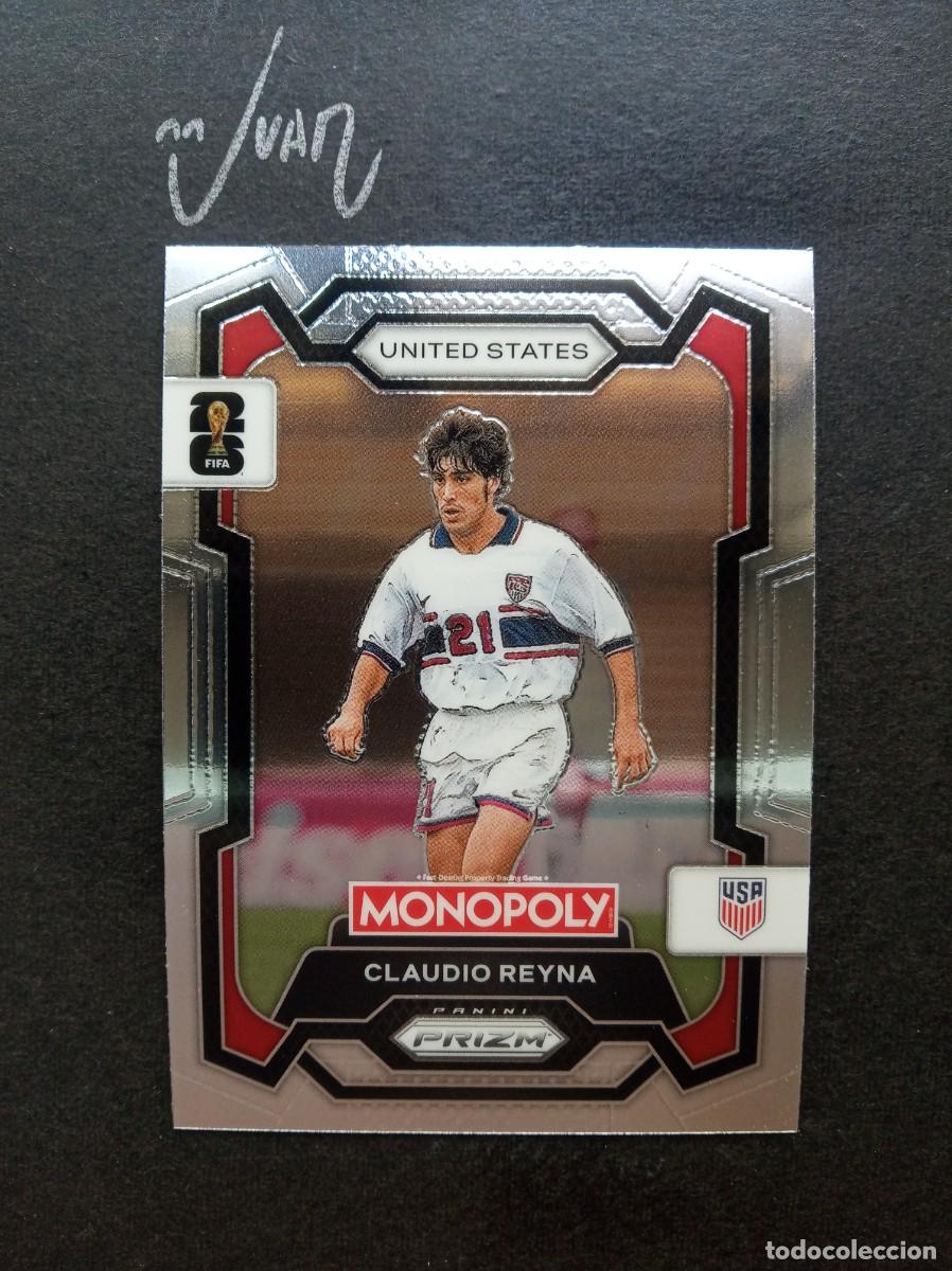 Cromos de f&uacute;tbol: N&ordm; 49 CLAUDIO REYNA UNITED STATES USNT ⚽ PANINI &reg; MONOPOLY PRIZM FIFA WORLD CUP 2026 26 NUEVO