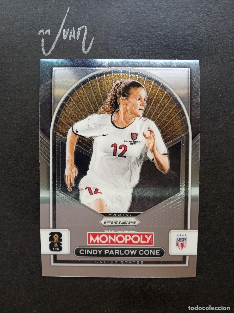 Cromos de f&uacute;tbol: N&ordm; 86 CINDY PARLOW CONE UNITED STATES WOMEN ⚽ PANINI &reg; MONOPOLY PRIZM FIFA WORLD CUP 2026 26 NUEVO