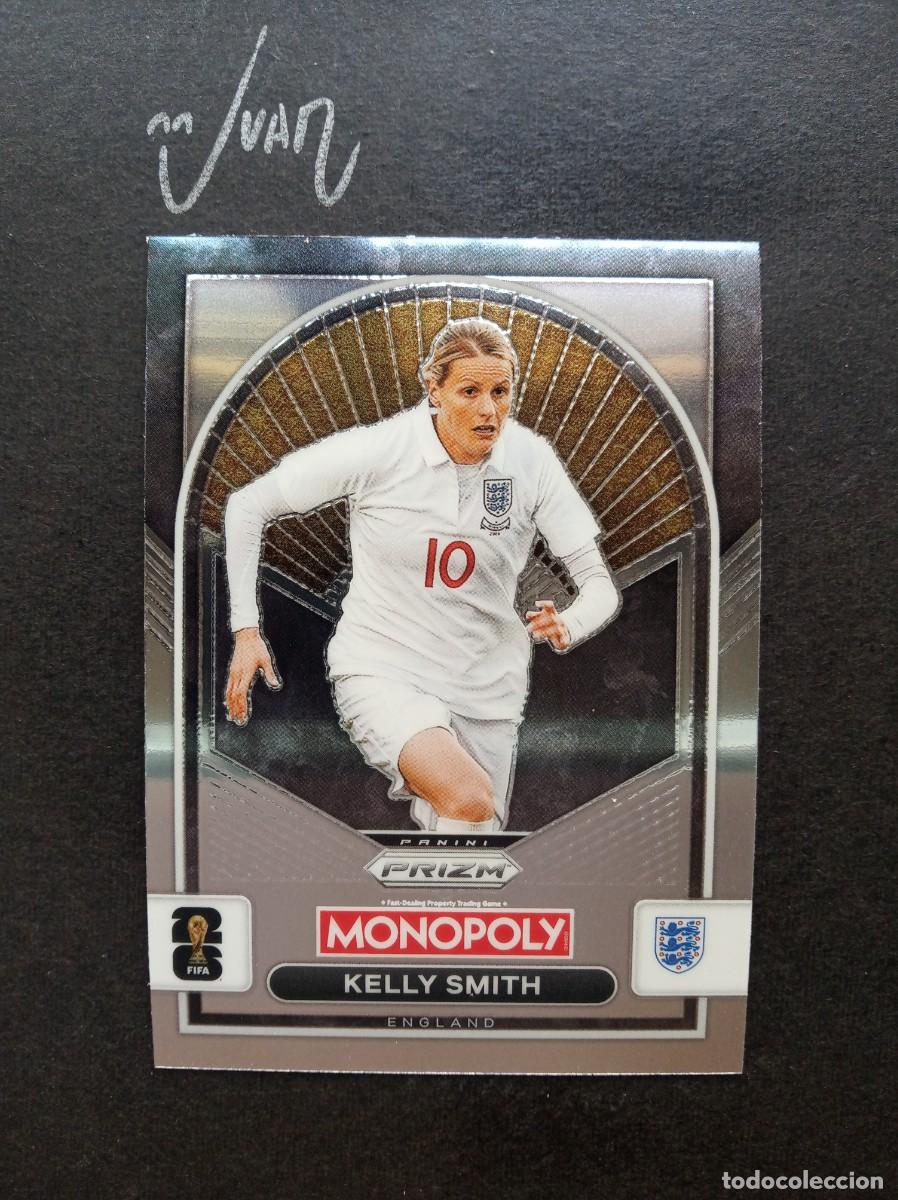 Cromos de f&uacute;tbol: N&ordm; 97 KELLY SMITH INGLATERRA WOMEN ⚽ PANINI &reg; MONOPOLY PRIZM FIFA WORLD CUP 2026 26 NUEVO
