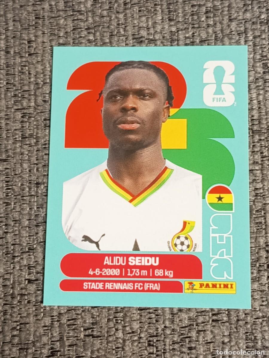 Cromos de f&uacute;tbol: SEIDU GHA 5 STICKER MUNDIAL 2026 PANINI FIFA WORLD CUP NUEVO