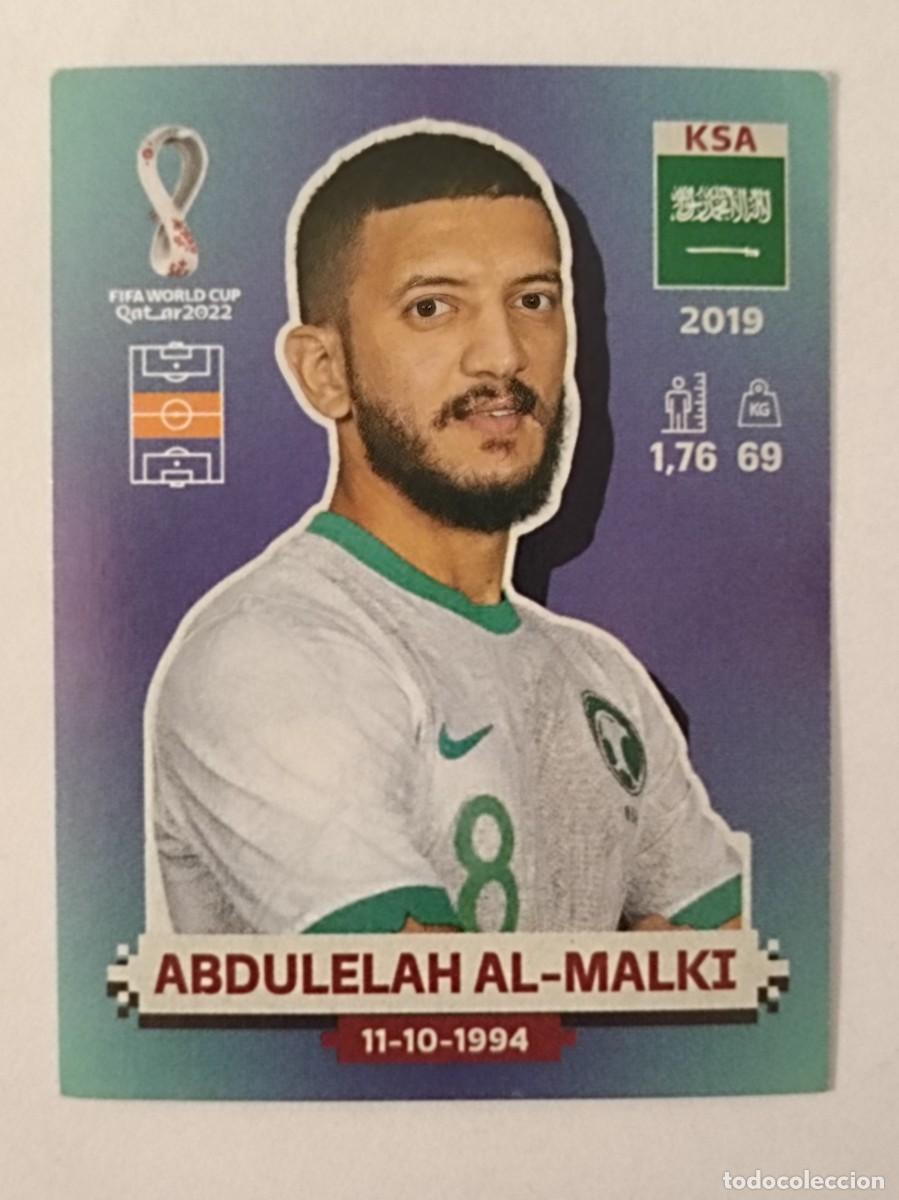 Figurine di Calcio: #KSA 13 ABDULELAH AL-MALKI (ARABIA SAUDI) MUNDIAL QATAR 2022 PANINI