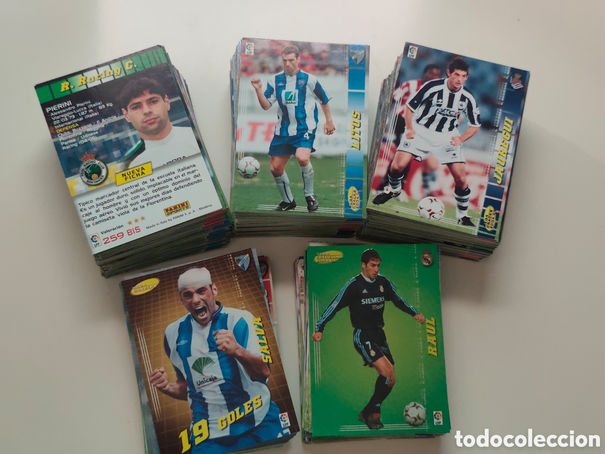 Cromos de f&uacute;tbol: 413 CARDS DIFERENTES MEGACRACKS 2004 2005 #